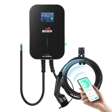 Besen WALLBOX SMART fali töltő fix 6m kábellel 11 kW (DLB) (Red)