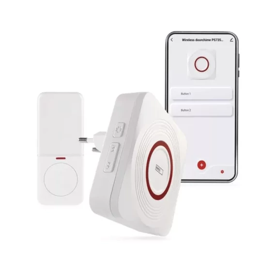 EMOS GoSmart Vezeték nélküli csengő wifivel (P5735WS)