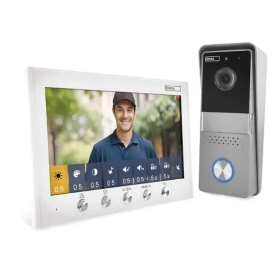 EMOS EM-04Z 2WIRE otthoni videó kaputelefon készlet