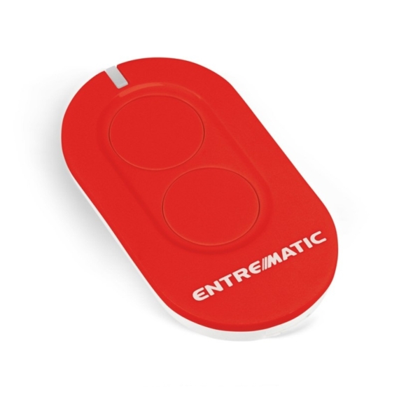 Ditec - Entrematic Zen2 ugrókódos tanítható kapunyitó távirányító - piros
