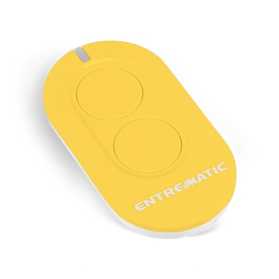 Ditec - Entrematic Zen2 ugrókódos kapunyitó távirányító - sárga
